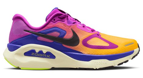 nike structure plus men s running shoes in purple yellow