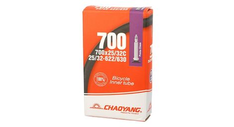 Chambre air route/vtc 700x25/32 vp chaoyang valve 33mm