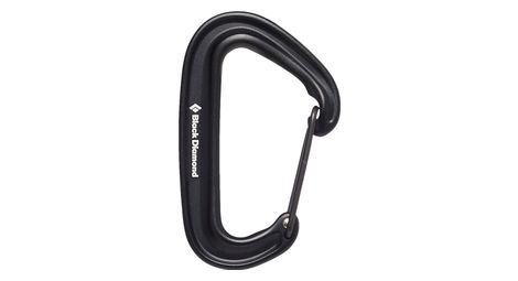 Black diamond miniwire-karabiner schwarz