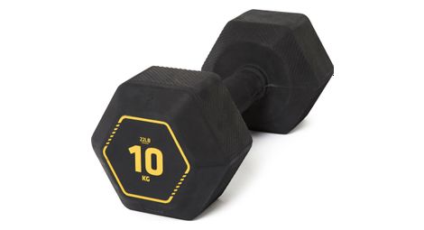 Manubrio corength hex di decathlon da 10 kg nero