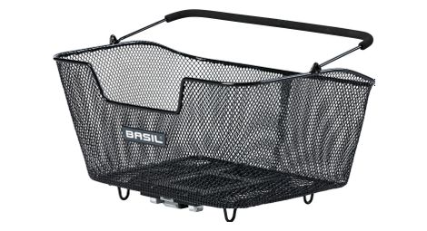 panier velo arriere basil base m mik noir
