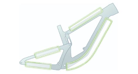 RAD x Monkey's Mat Kit di protezione universale per MTB