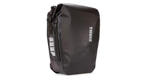 Bolsa para bicicleta thule shield pannier 17l negro