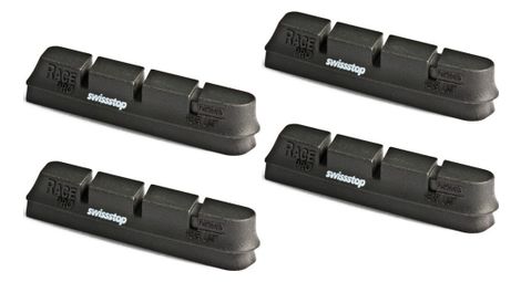 X4 cartouches de patins de freins swisstop race pro jante alu campagnolo