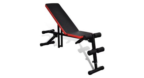 Banc de musculation multipositions reglable sport fitness musculation 0702051
