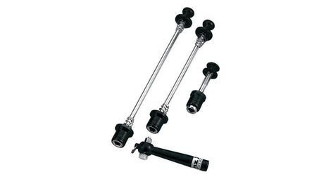 Antivol de vélo - blocage rapide kit 3 pièces - avant/arrière/selle