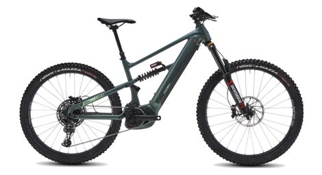 Rockrider stilus e-big mountain all-suspension electric mountain bike sram nx 12v 750wh 27.5'' 29'' green 2023