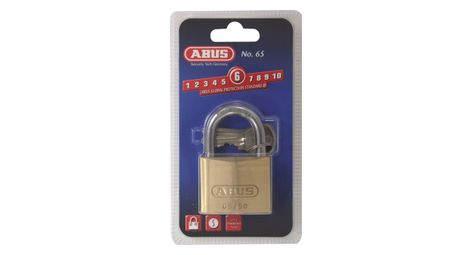 Abus cadenas 65/50mm - or - 7cm - serrure vélo