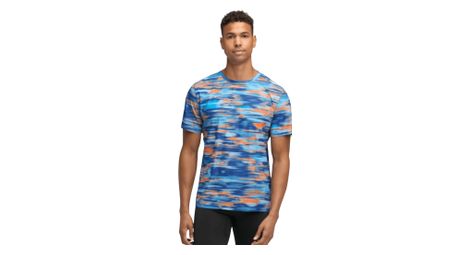 Maglia a maniche corte Hoka Airolite 2.0 blu da uomo