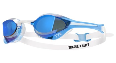 Lunettes de Natation Tyr Tracer X Elite Miroir Bleu/Blanc