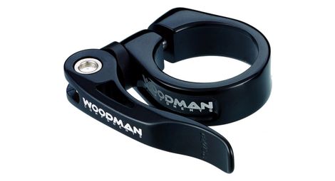 Quick release black di woodman deathgrip qr seat clamp 31.8