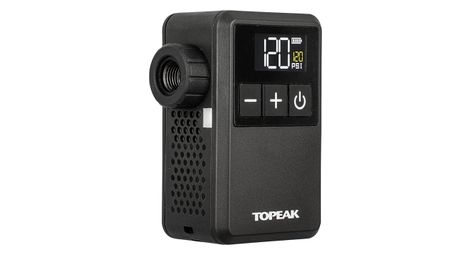 topeak pump e booster digital mini max 120 psi black