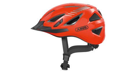 Casco urban abus urban-i 3.0 signal naranja