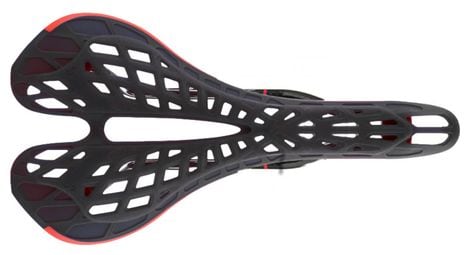 Tioga spyder twintail 2 carbon saddle black/red 135