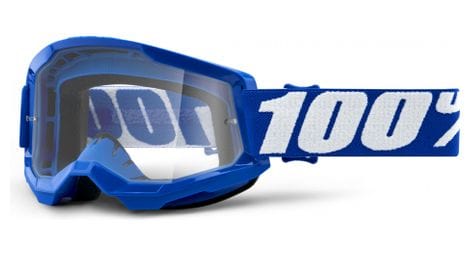 100% strata 2 goggle | yellow | clear lenses