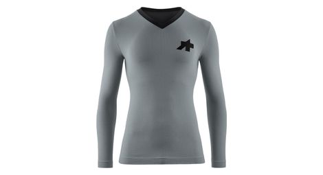 Camiseta de manga larga assos tactica tech t5 gris