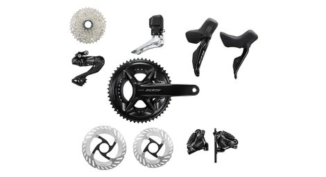 Gruppo shimano 105 di2 r7170 2x12s | 52/36t | 11-34t (con parte elettrica)