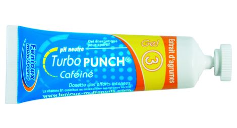 Fenioux turbo punch 3 gel energético cítrico