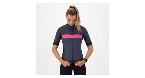 Maillot manches courtes velo rogelli prime - femme