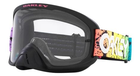 Masque oakley o frame 2 0 pro mx black splatter verres clear oo7115 47