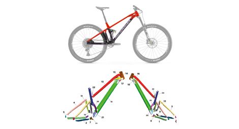 Mondraker foxy alu 2021 l mat