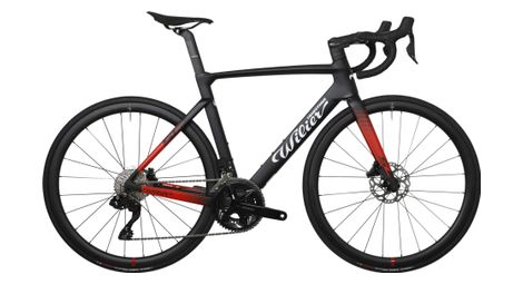 Velo de route wilier triestina cento10 sl shimano 105 di2 12v 700 mm noir rouge 2023