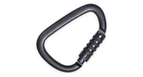 Mousqueton escalade william triact lock petzl - noir