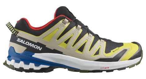 Chaussures de trail salomon xa pro 3d v9 gore-tex beige/multicouleur