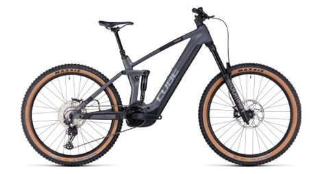 Vtt Electrique Tout Suspendu Cube Stereo Hybrid 160 Hpc Race 750 27 5 Shimano Deore 12V 750 Wh 27 5   Gris Metal 2023