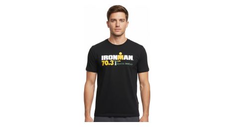 Ironman 70.3 Venice-Jesolo Kurzarm T-Shirt Schwarz Herren