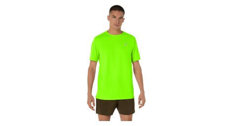 asics core short sleeve shirt green men s