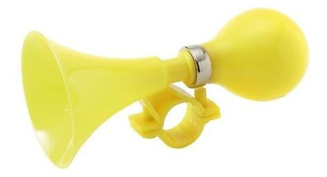 SONNETTE TIMBRE POUET-POUET ENFANT JAUNE