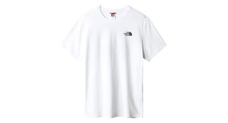 T shirt manches courtes the north face redbox celebration blanc