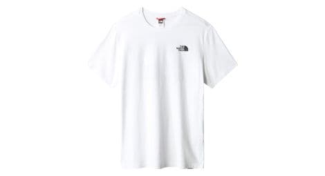 Camiseta de manga corta the north face redbox celebration blanca m