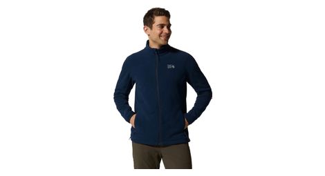 Mountain hardwear microchill 2.0 long sleeve jacket blue xl