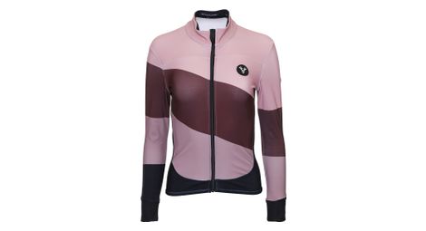 Maillot manches longues femme lebram roselend rose