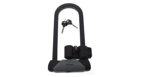 Cadenas de vélo U-lock 553 167 x 330 mm Noir