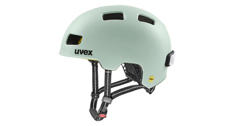 Casco uvex city 4 mips verde chiaro