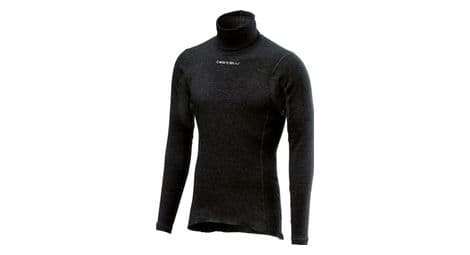 Castelli flanders warm neck warmer camiseta larga negra m