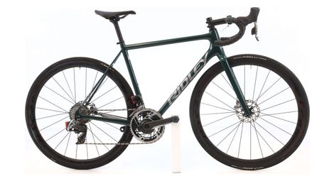 Produit reconditionné · Ridley Helium SLX Disc AXS 12V · Vert / Vélo de route | Très bon état