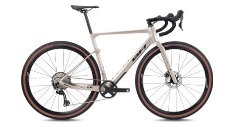 Gravel bike bh gravel x carbon 3.0 shimano grx 12v 700 mm grigio taupe 2024
