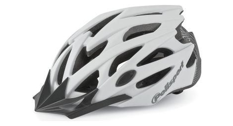 Polisport+twig+casque+de+velo+blanccarbone+mat