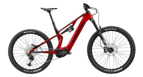 Btt eléctrica con suspensión total cannondale moterra sl 2 shimano deore/xt 12s 600wh mx (29/27,5'') rojo