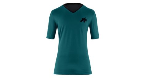 assos tactica tech t5 men s short sleeve jersey green