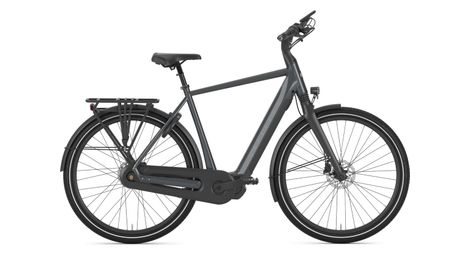 Gazelle chamonix c7 hms shimano nexus 7v 630 wh 700 mm gris carbón 2023 bicicleta eléctrica urbana
