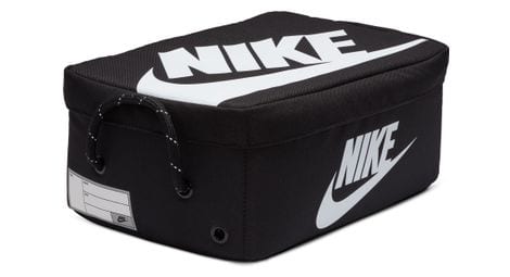 Unisex nike shoe box bag small black