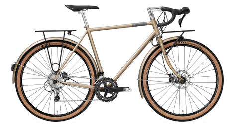 Velo randonneuse creme cycles la ruta rando bronze