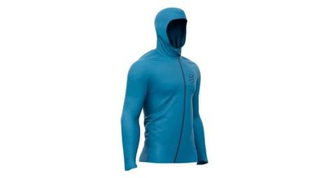 Veste compressport hurricane waterproof 10 10 jacket bleu
