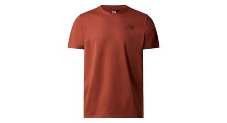 The north face redbox celebration short sleeve t-shirt brown m