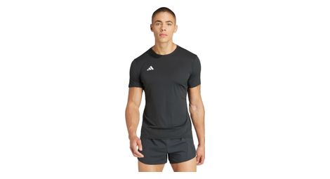 adidas performance adizero short sleeve jersey black